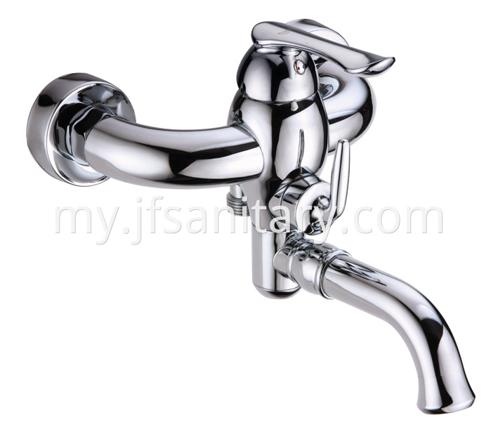 wall mounted bath shower mixer